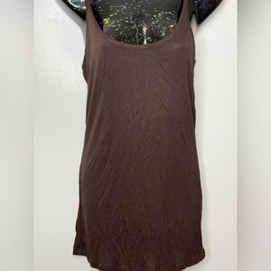 Lynn Ritchie Everyday Women's Brown Scoop Neck Silk Camisole Size S - NWOT